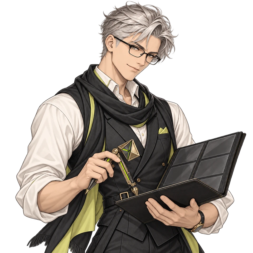 The Architect, a CHAINZERO guide character