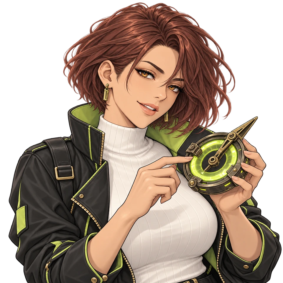 Vector, a CHAINZERO guide character